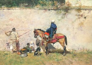 モロッコ人 作： Mariano José María Bernardo Fortuny y Carbó